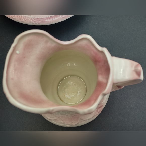 Vintage 1970s Arnels Pink Pitcher and Basin - Picture 8 of 9